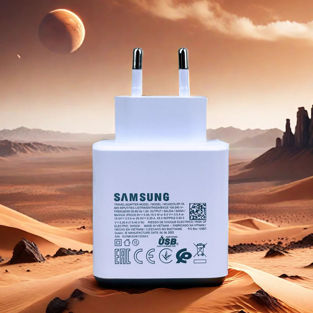 Original Samsung 45W Super Fast Charge USB-C Charger