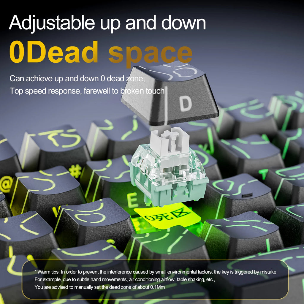 ATTACK SHARK X68HE RGB Mechanical Gaming Keyboard