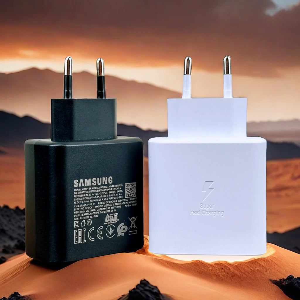 Cargador Original Samsung 45W Super Fast Charge USB-C
