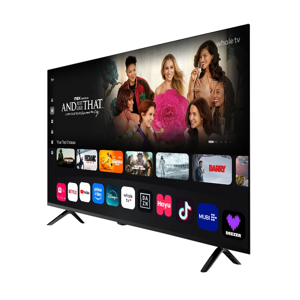 32" Full HD 1080p Android Smart LED TV I HDMI, USB, Bluetooth, and Wi-Fi