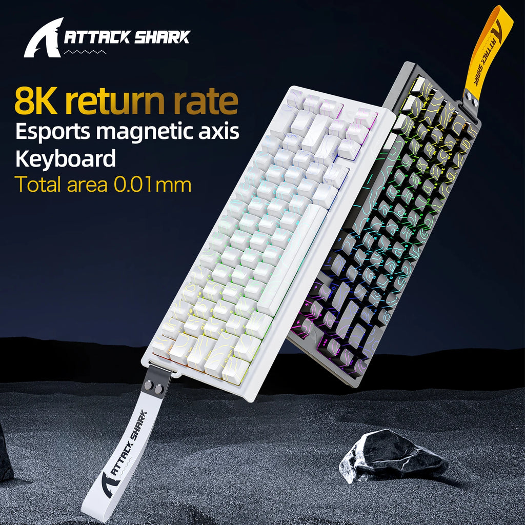 ATTACK SHARK X68HE RGB Mechanical Gaming Keyboard