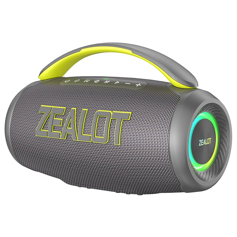 ZEALOT P12 Portable Bluetooth Speaker 60W IPX6 Waterproof