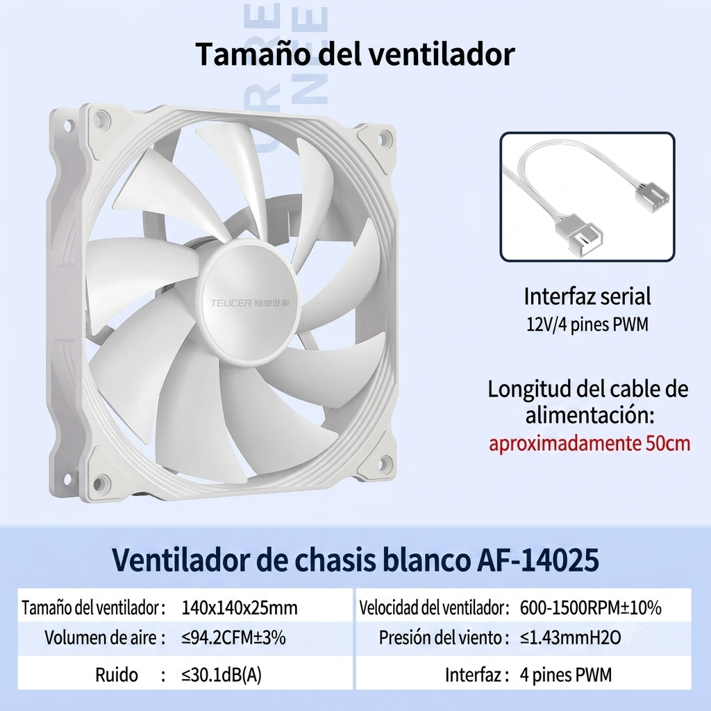 ID-COOLING WF-14025-XT ARGB 140mm PC Fan