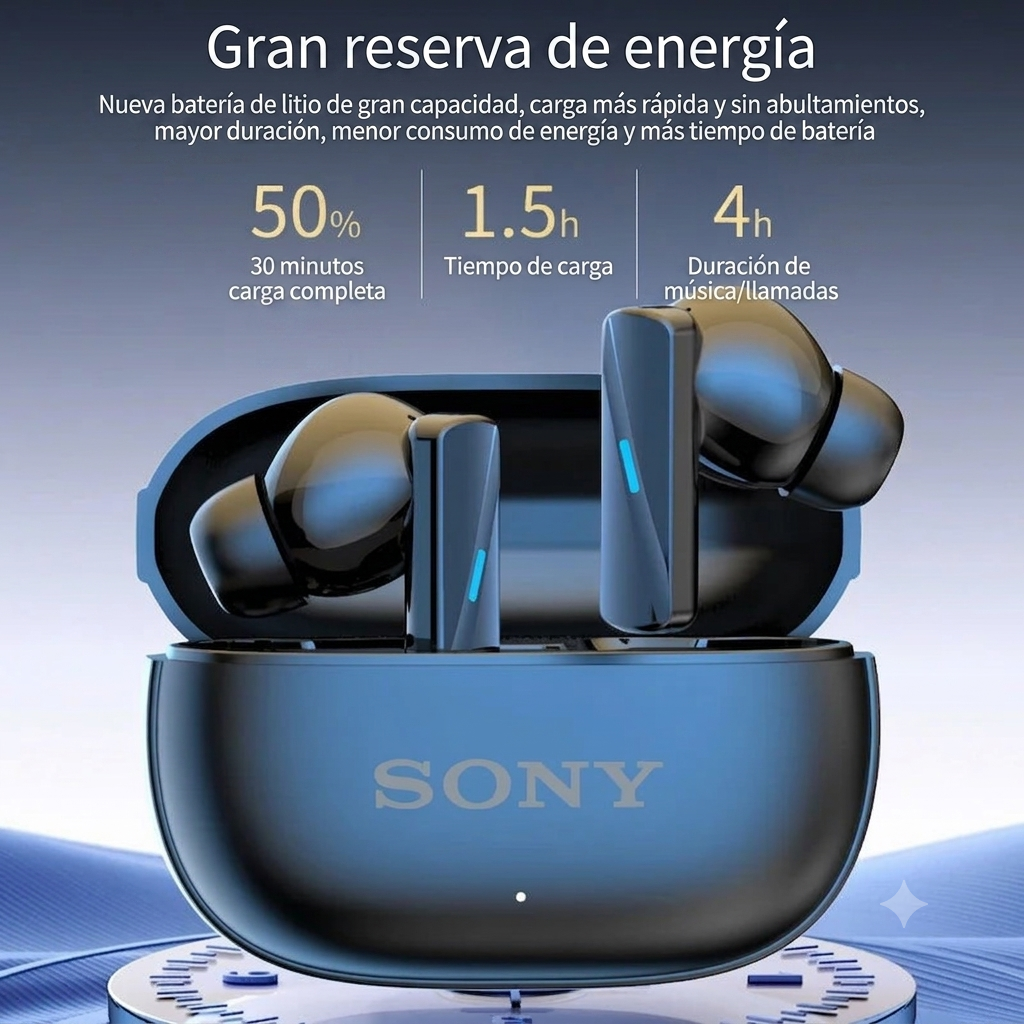 Sony Bluetooth Wireless Headphones with Microphone