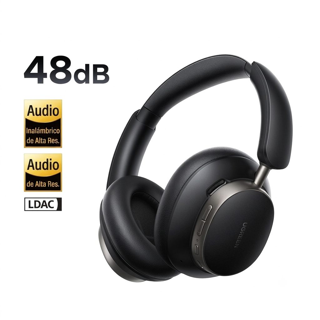 UGREEN Studio Pro Bluetooth Headphones with Active Noise Cancellation