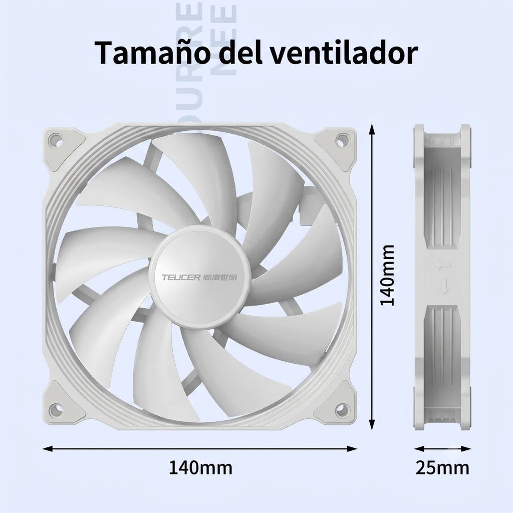 ID-COOLING WF-14025-XT ARGB 140mm PC Fan