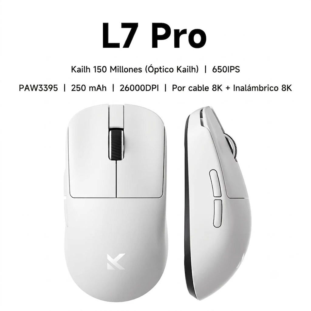 Mouse Gamer Inalámbrico MCHOSE de Alto Rendimiento